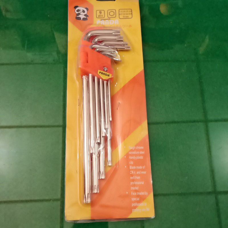 kunci L bunga panjang panda