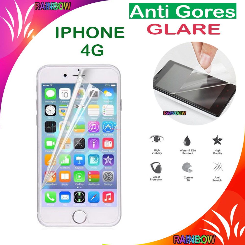 Anti Gores Untuk Iphone 4G 5C 5G limited Zenfone 4 Nokia X2 Oppo R3 MR Samsung ALPHA B5330 Screenguard