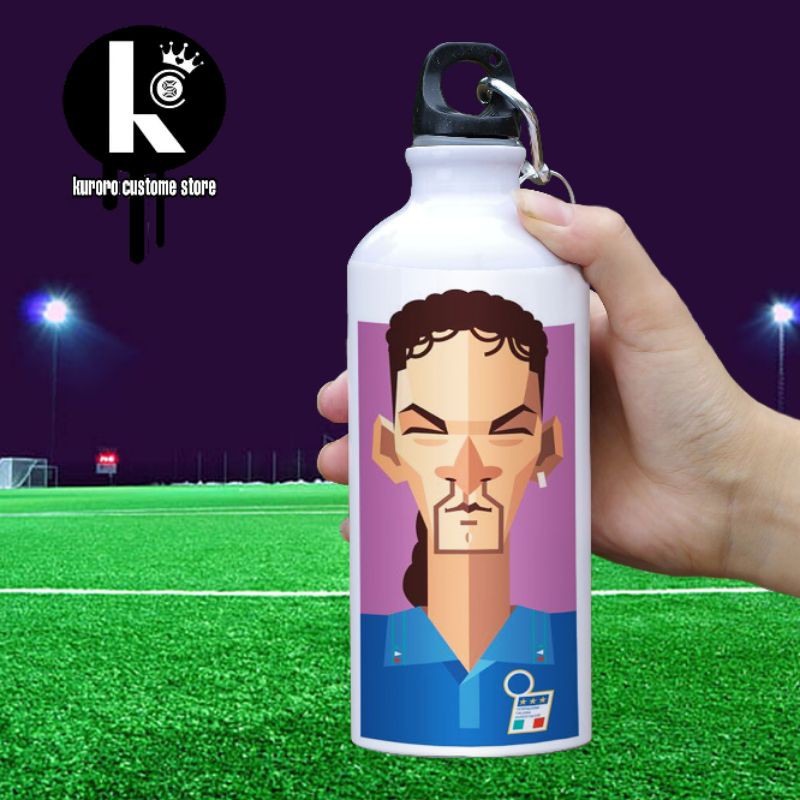 tumbler sport roberto baggio vector