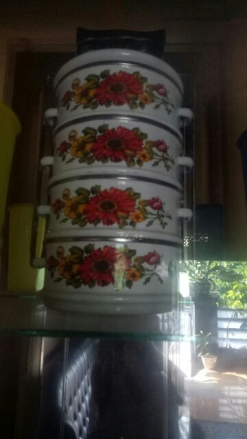 Rantang Susun Enamel Ukuran 14 Susun 4 Maspion