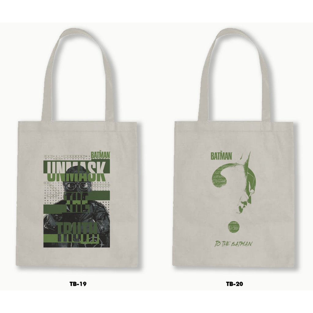 TOTE BAG BLACU - THE BATMAN 1