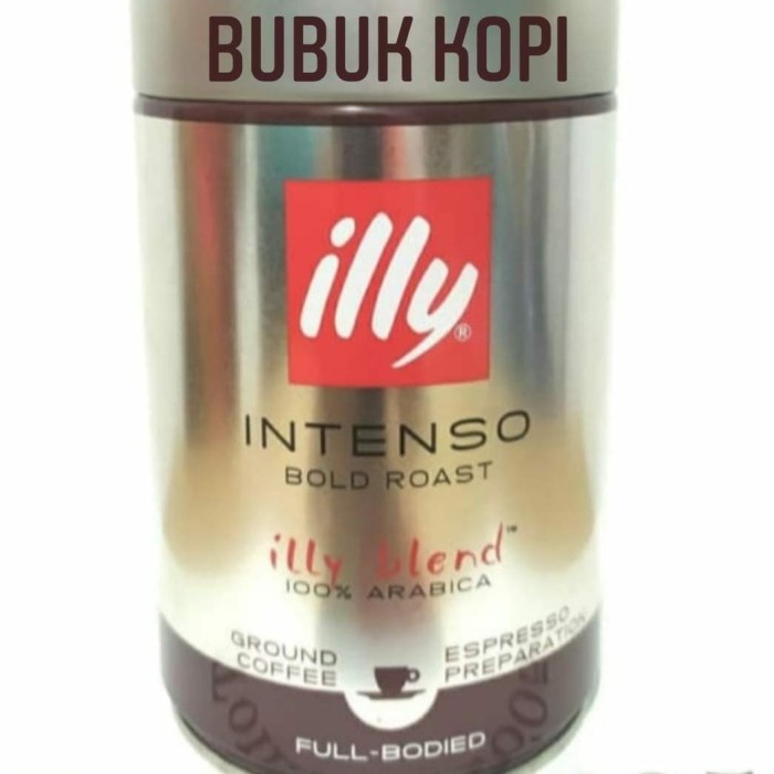

(TERLARIS) Illy Intenso Bold Roast Ground Coffee 250 gram