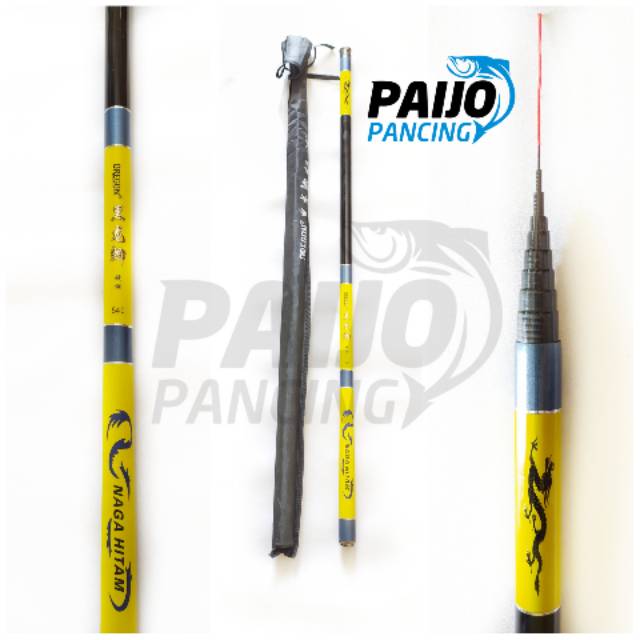 Joran Tegek Oregon Naga Hitam 360 450 540 630