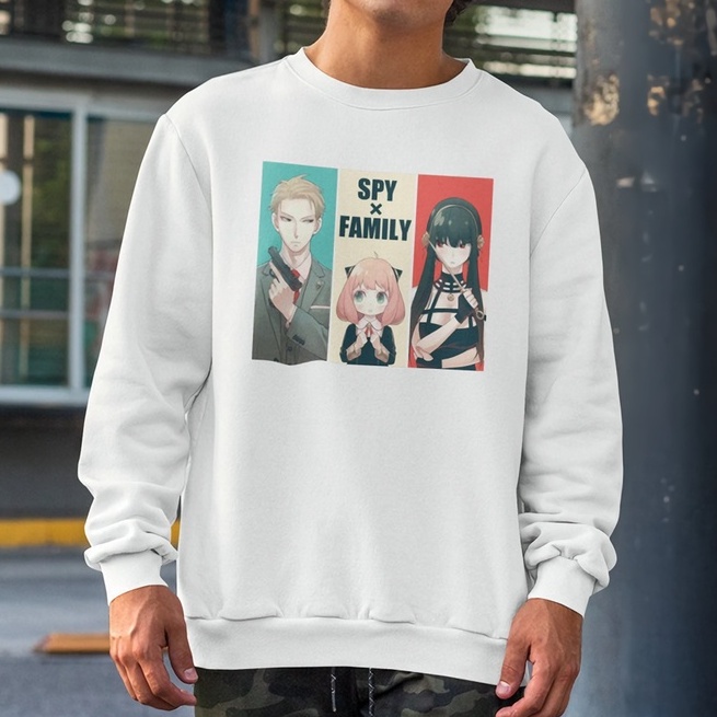 Crewneck Spy x Family Chara