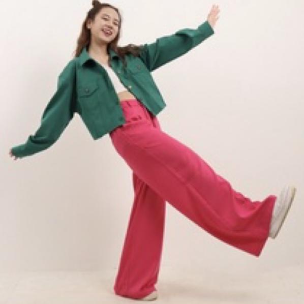 Terbaru.. KULOT PINK FANTA | KULOT FUSCHIA PANJANG