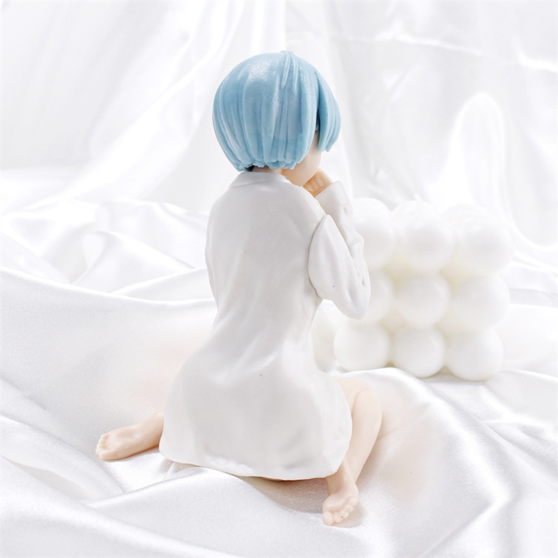 Action Figure Anime Re: Life In A Different World From Zero Rem Ram Ukuran 11cm Bahan Pvc Untuk Koleksi