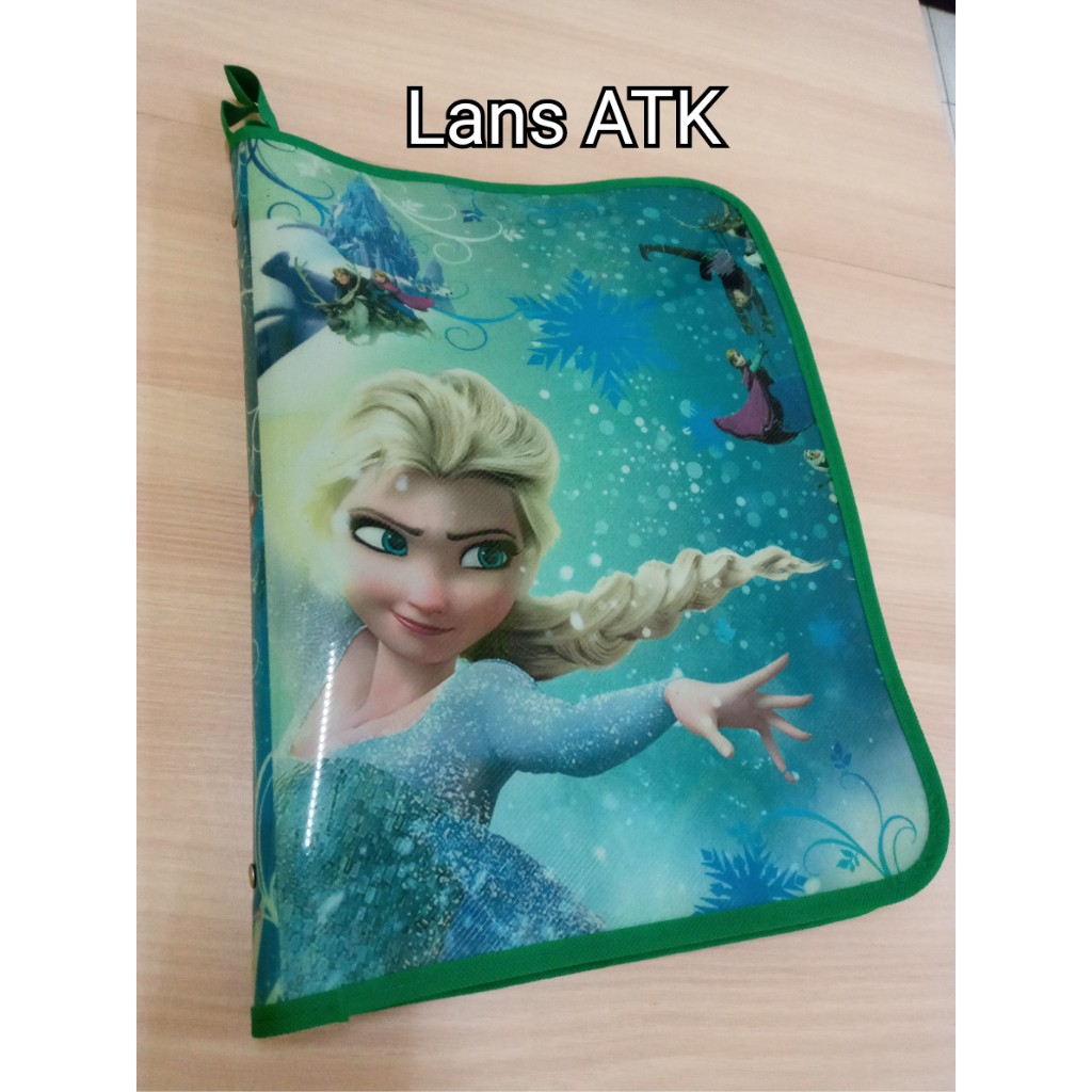 

Map Plastik Resleting Motif Karakter Frozen (Tas Frozen) / Map Plastik Zipper Bag Karakter Frozen PROMO!!!