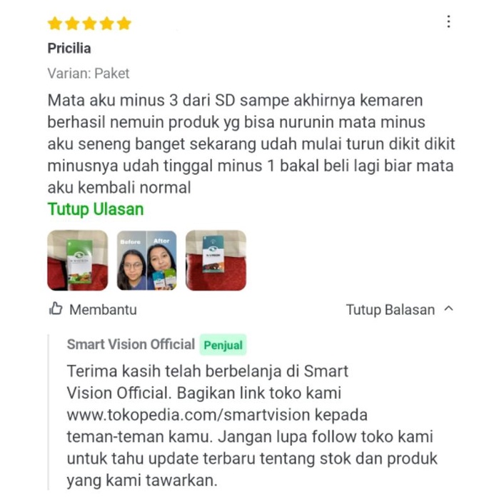 SMART VISION (ORANGE) 100% ORI-2