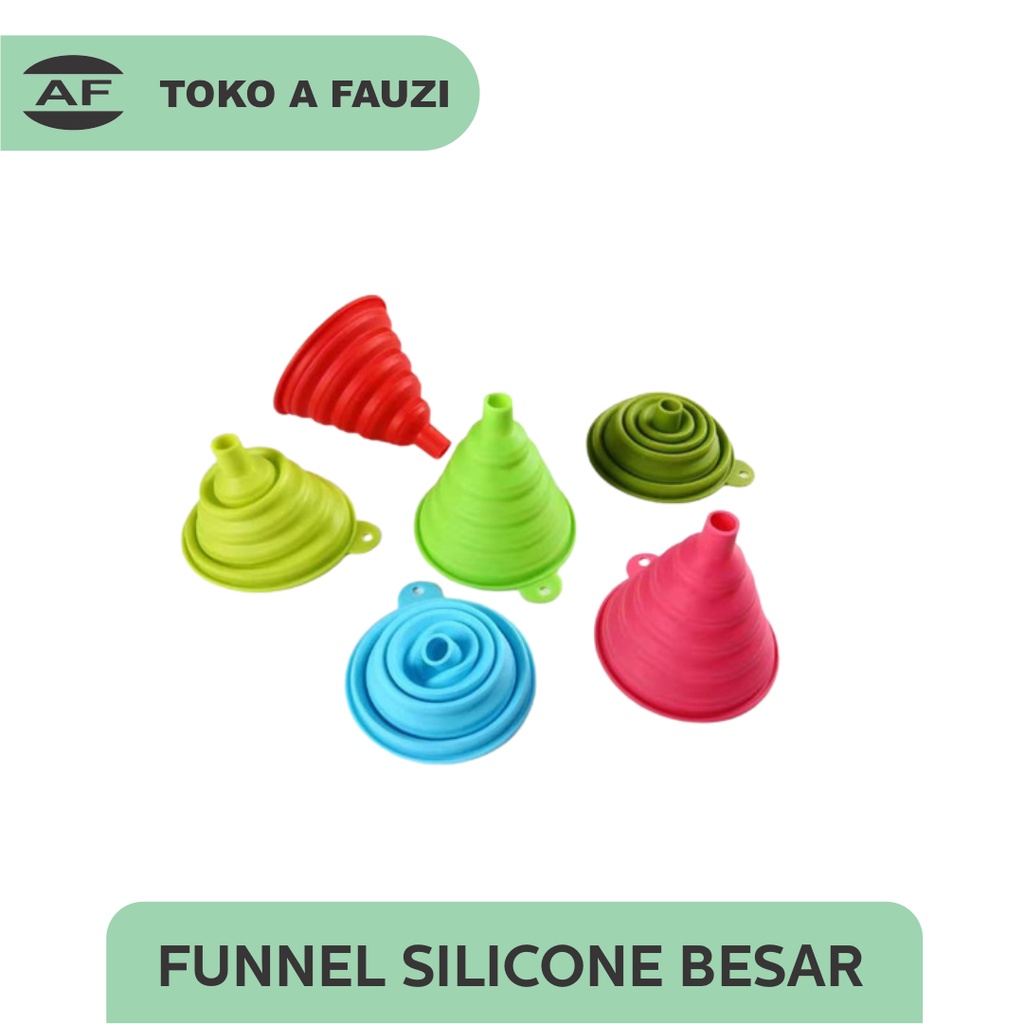 FUNNEL SILICONE BESAR W/MIX