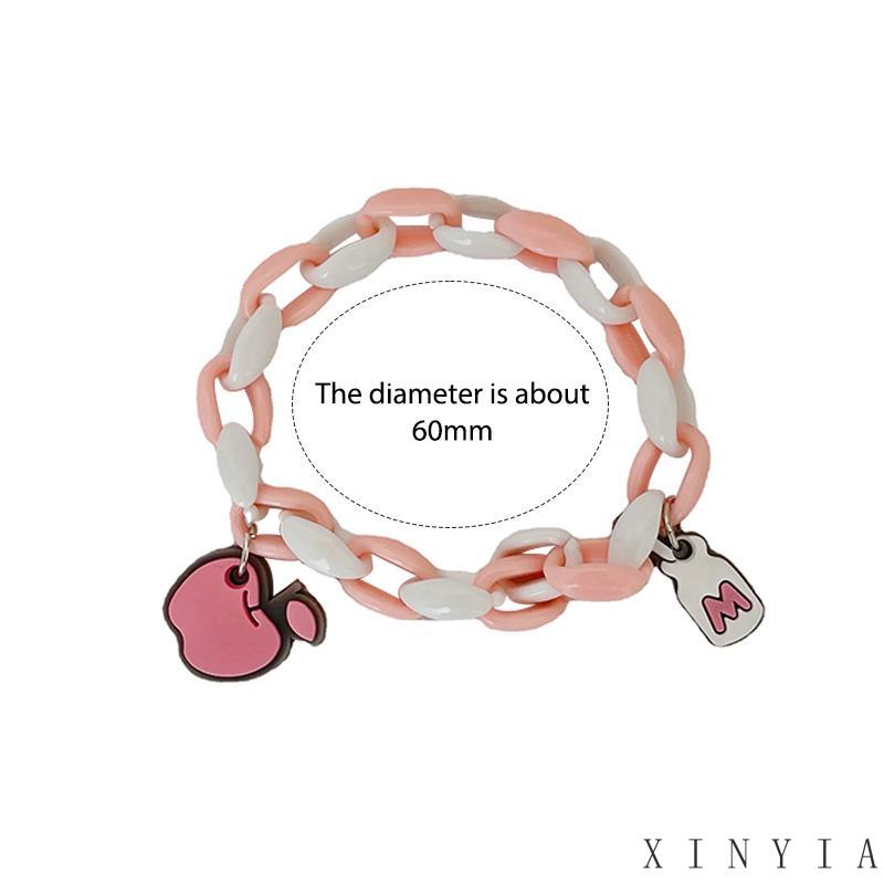 【Bayar di tempat】Gelang Couple Persahabatan Lucu Dengan Aksen Hewan Fashion Korean Import