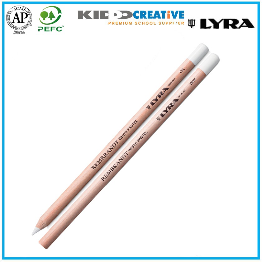 LYRA INDIVIDUAL REMBRANDT WHITE PASTEL DRY / PASTEL OIL ( hi-quality )