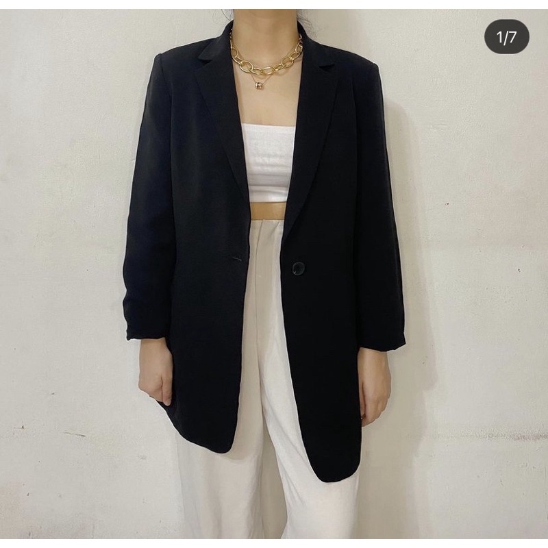 Clovis Black Blazer
