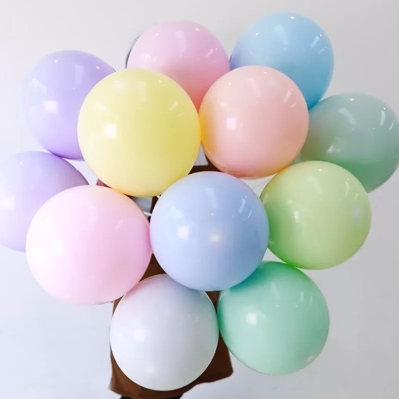 Balon Latex Maccaron / Pastel Ukuran 12 inch (ECER 10 BJ)