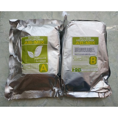 Pupuk Nutrisi ABmix AB MIX Hidroponik Surabaya BUNGA 5 Liter