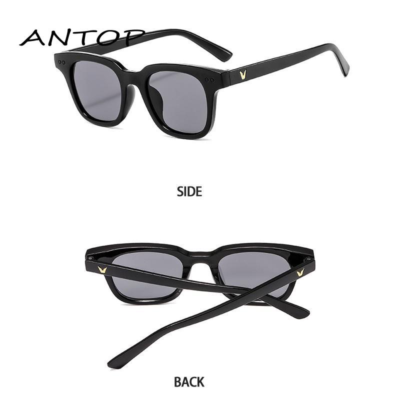 Kacamata Hitam Wanita Korean Fashion Gaya Candy Color Square Kacamata Anti UV400 Anti Radiasi Retro Sunglasses ANTOP