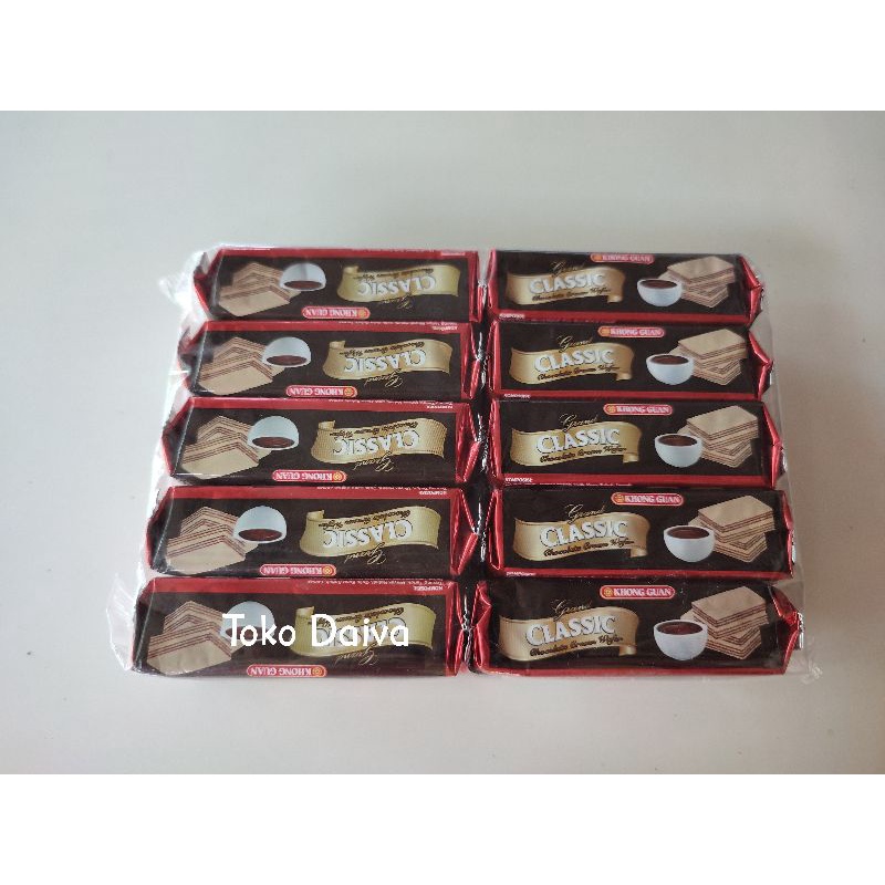 

Khong Guan Wafer Classic isi 10 pcs