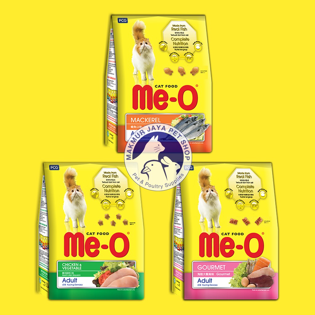 MeO Me-O Adult Cat Food Makanan Kucing Salmon Tuna 7 kg