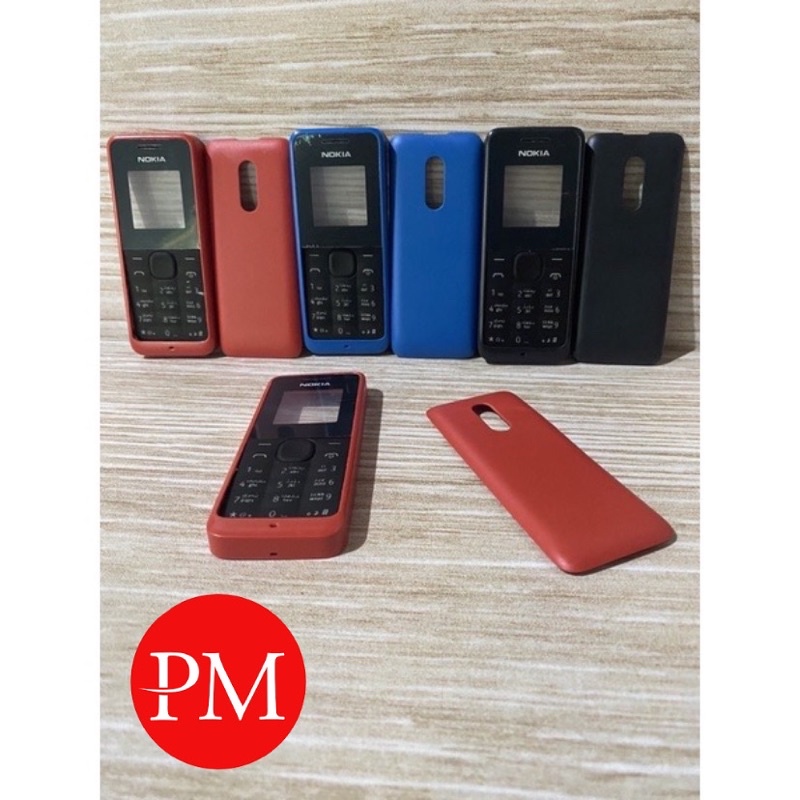 CASING KESING NOKIA 105 LAMA 2013  DEPAN BELAKANG