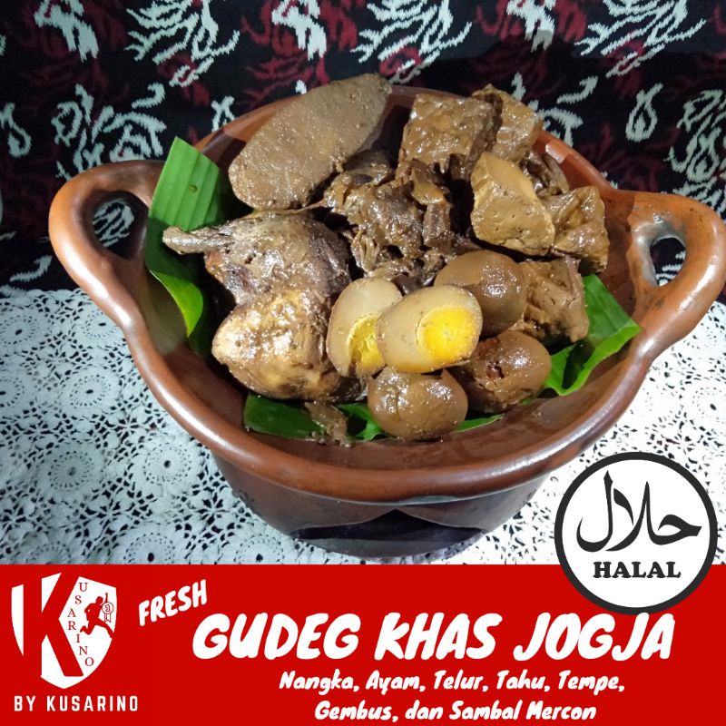 

[Jabodetabek] Gudeg Khas Jogja + Sambel Mercon (READY) BY Kusarino F&B