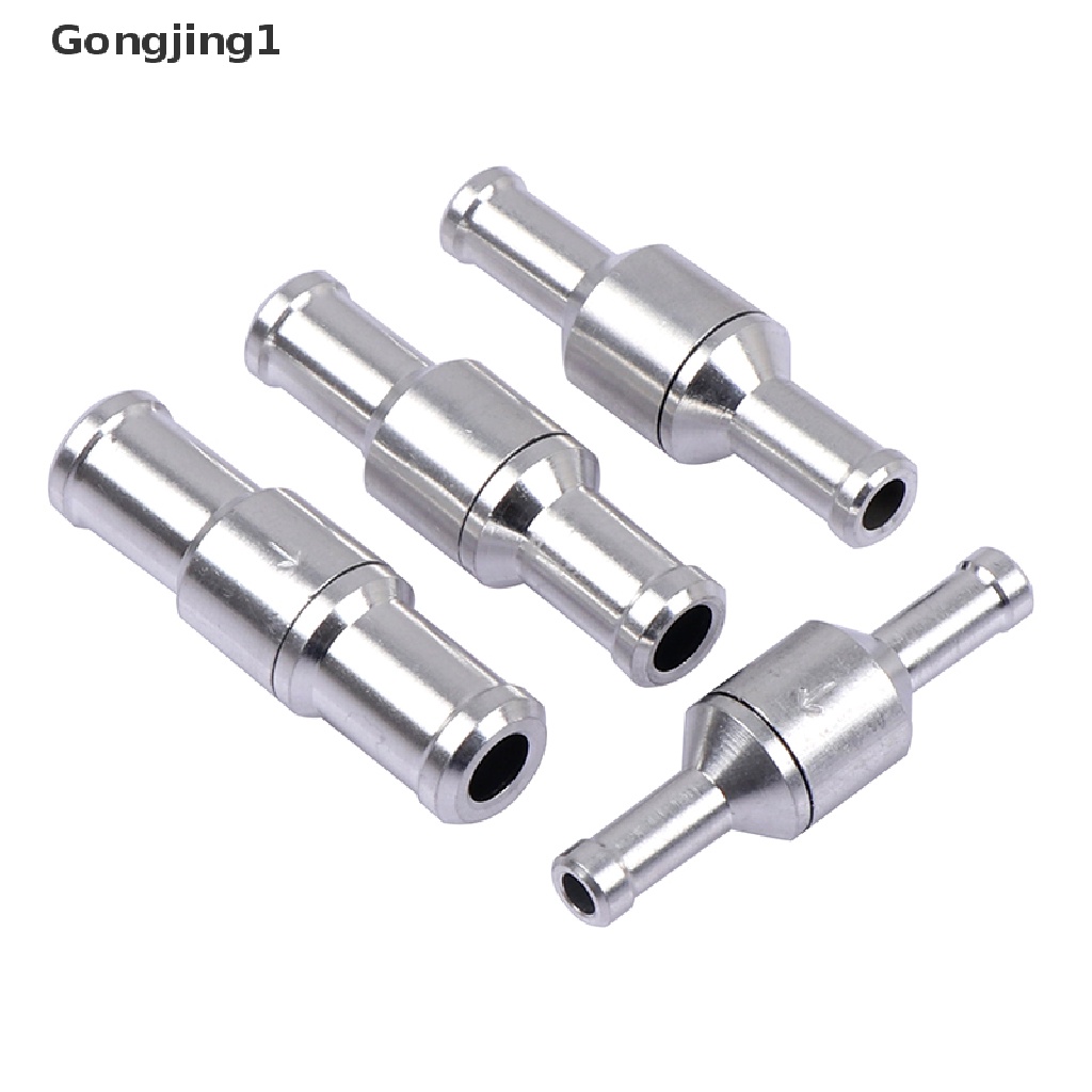 Gongjing1 Katup Cek Bahan Bakar One Way Bahan Alloy Untuk Pompa Air Oli Mobil