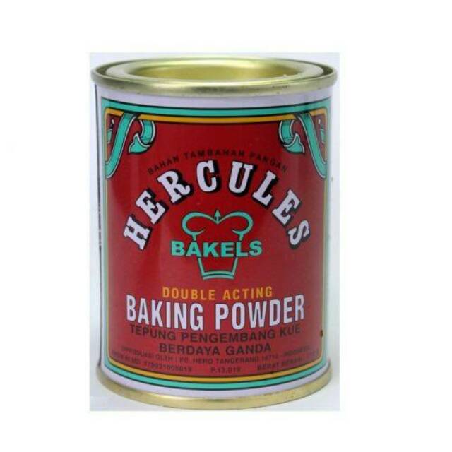 Hercules baking powder double acting kemasan kaleng 110 ...