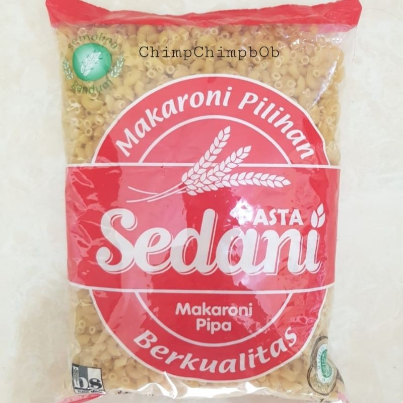 

Macroni/Macaroni/Makaroni Mentah Sedani Pilihan Premium 1000gr/pack