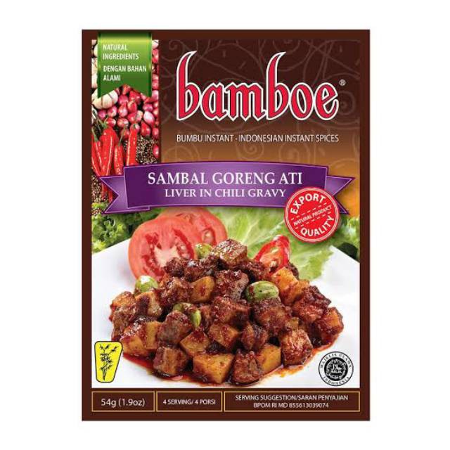 Bamboe Export Sambal Ati 54 gr