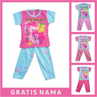 Baju Anak Litle Poni celana Panjang