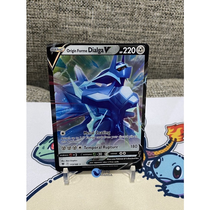 Pokemon TCG English Origin Forme Dialga V - 113/189 - Astral Radiance