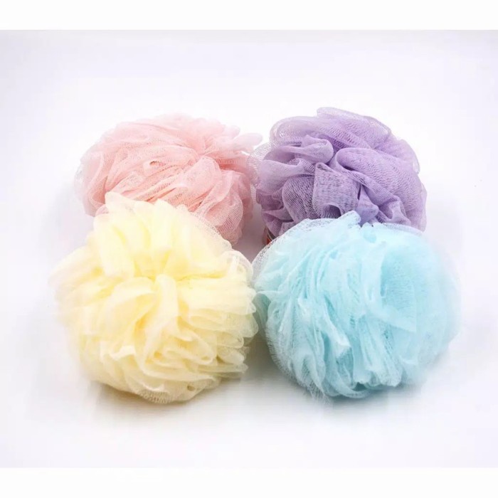 Spon Mandi Premium Bath Ball Sponge Spons Kamar Mandi Shower Puff