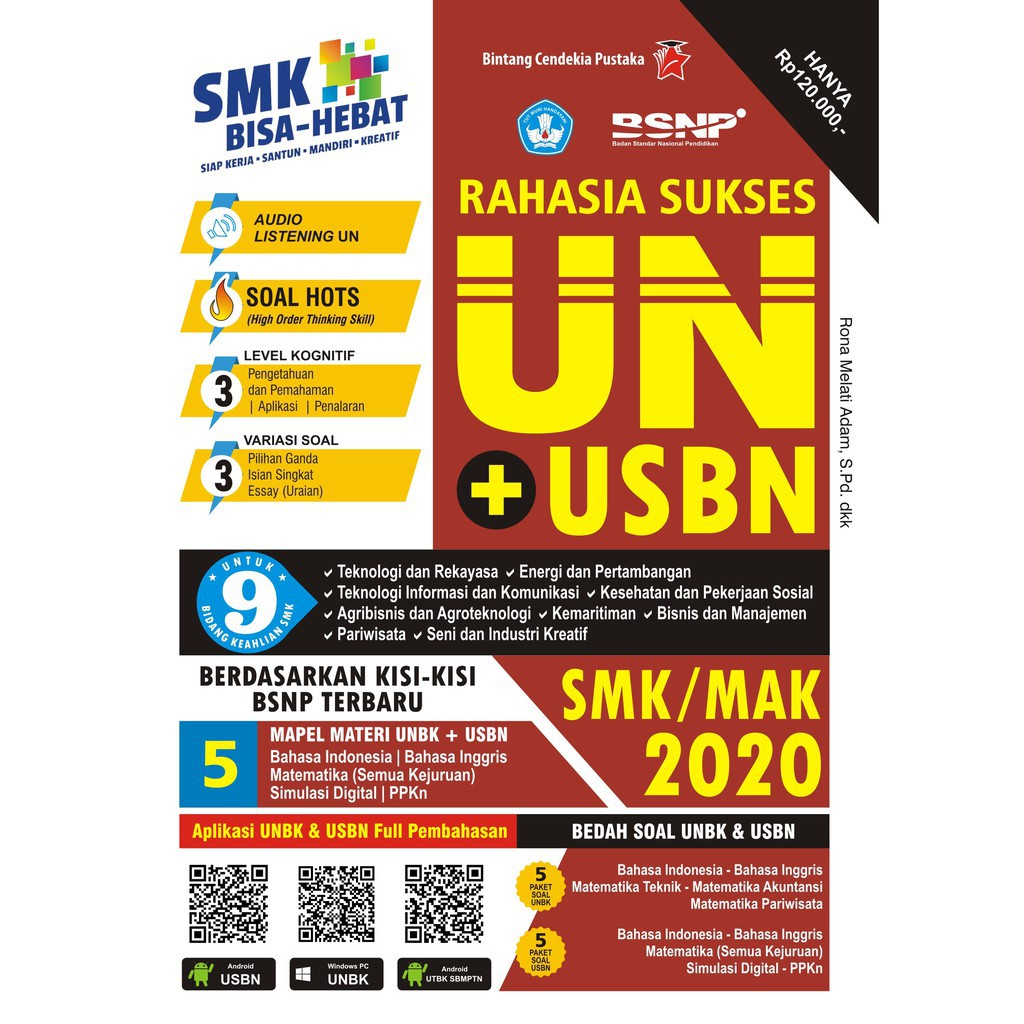 Rahasia Sukses Un Usbn Smk Mak 2020 Buku Ujian Termurah Terlengkap