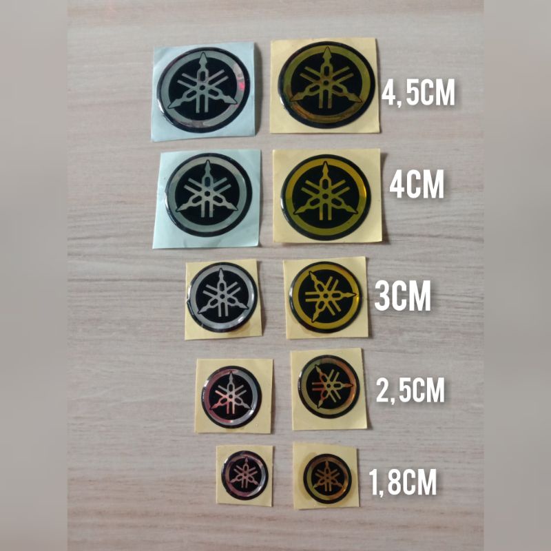 STICKER EMBLEM LOGO YAMAHA