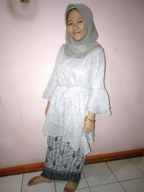 Set Laluna Ice Cube/batik/atasan Wanita