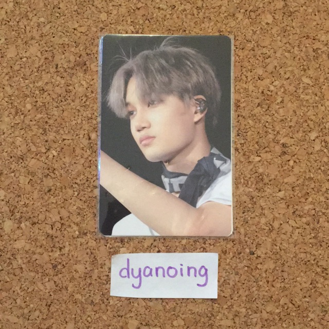 EXO KAI OFFICIAL EXORDIUM MASK PHOTOCARD