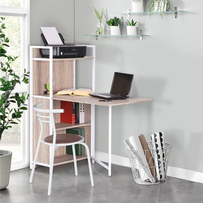  Meja  makan tulis lipat  tamu praktis kos apartemen 02 