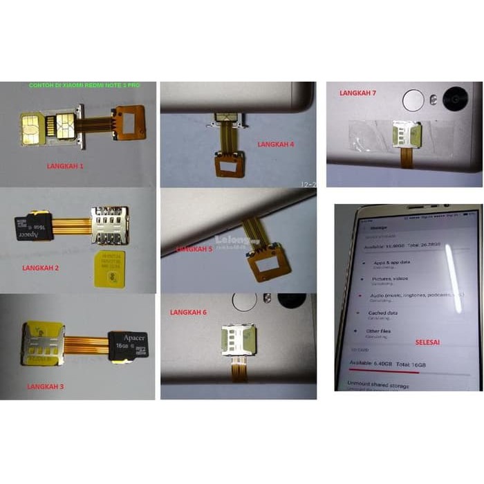 NA-Sim Card Adapter Hybrid Micro Sim Card - Converter Sim Card