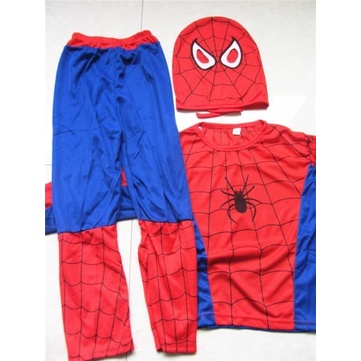 Baju Anak Topeng Spiderman Laki