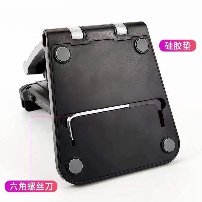 Q8 Holder tablet Hp Stainless Abs Folding Mobile Phone Desktop Stand