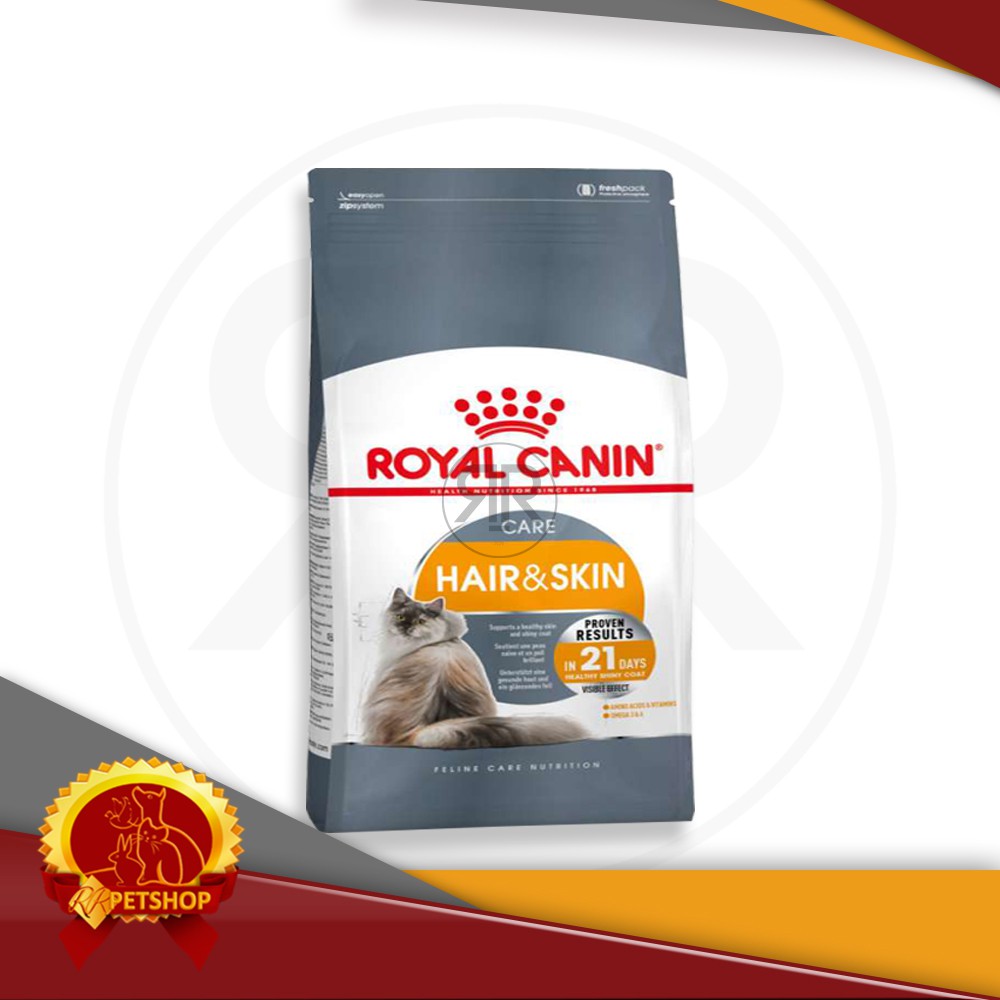 Cat Food / Makanan Kucing Royal Canin Hair &amp; Skin 4 Kg