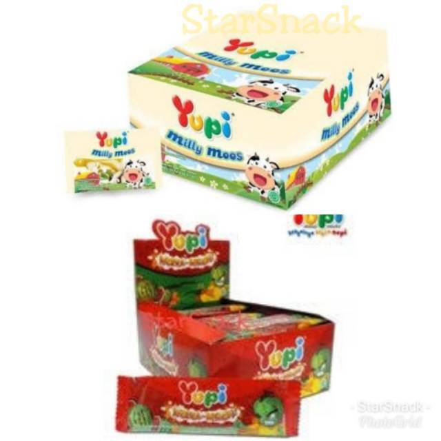 

Yupi Milly Moos/Woota Melon isi 24pc / kotak