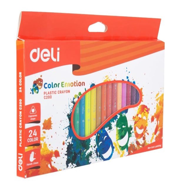 

Crayon Deli 18 Pcs Crayon Anak