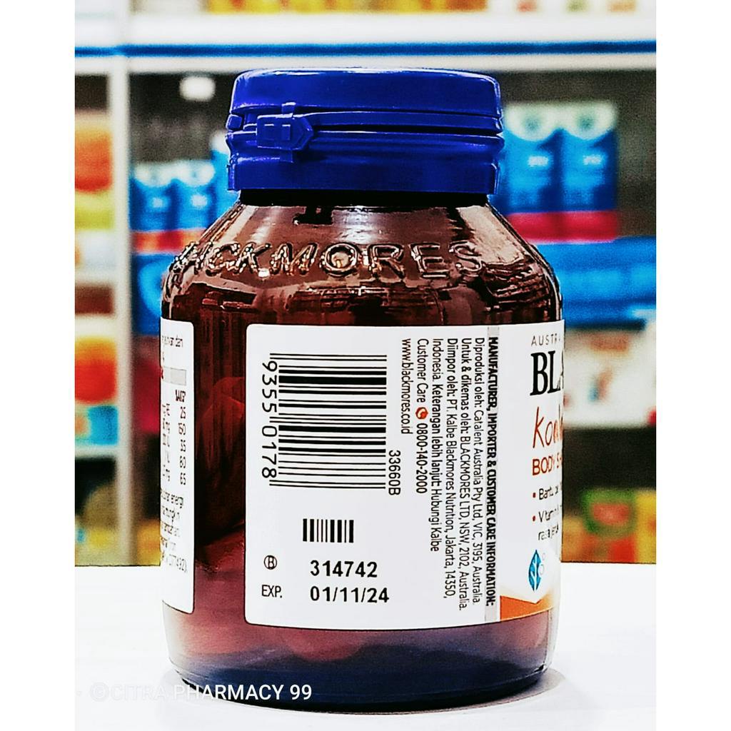 Blackmores 𝐊𝐨𝐚𝐥𝐚 𝐊𝐢𝐝𝐬 𝐁𝐨𝐝𝐲 𝐒𝐡𝐢𝐞𝐥𝐝 isi 60 Kapsul - Vitamin Kesehatan Anak