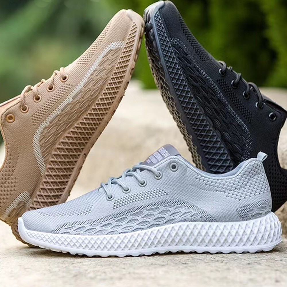 sepatu kasual  casual  pria on cowok sepatu hitam rajut pria shoes
