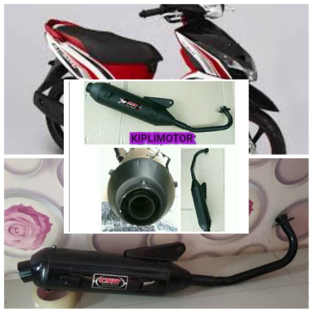Knalpot Racing bobokan CSR Mio GT 113