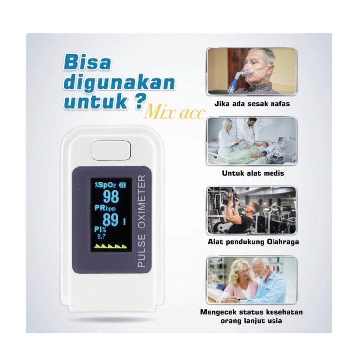 Oximeter pulse LK89 Oxymeter Oksimeter Fingertip Pulse SPO2 PRbpm LK89