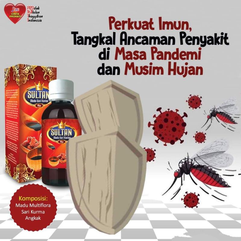 

Sultan Sari Kurma Plus @275gr -Mengandung Serbuk Biji Angkak