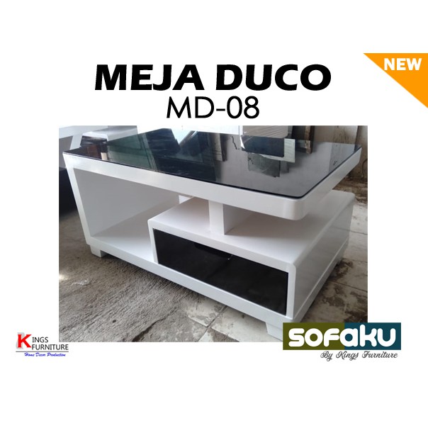 Meja Duco MD-08 - Meja Tamu Minimalis - Meja Ruang Tamu Duco Japandi