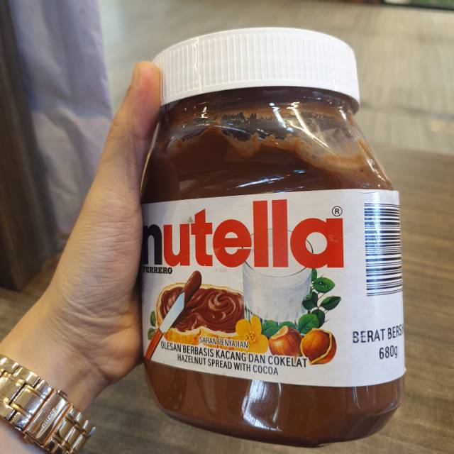 

Nutella ferrero selai roti rasa coklat hazelnut 680gr