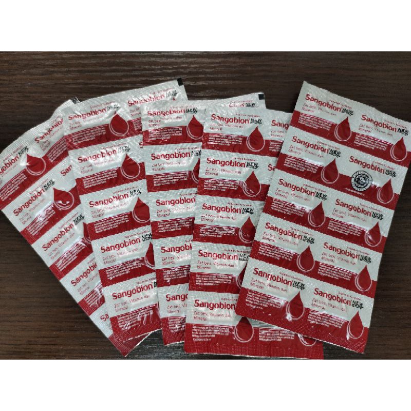 Jual Sangobion 1 Strip Isi 10 Kapsul | Shopee Indonesia