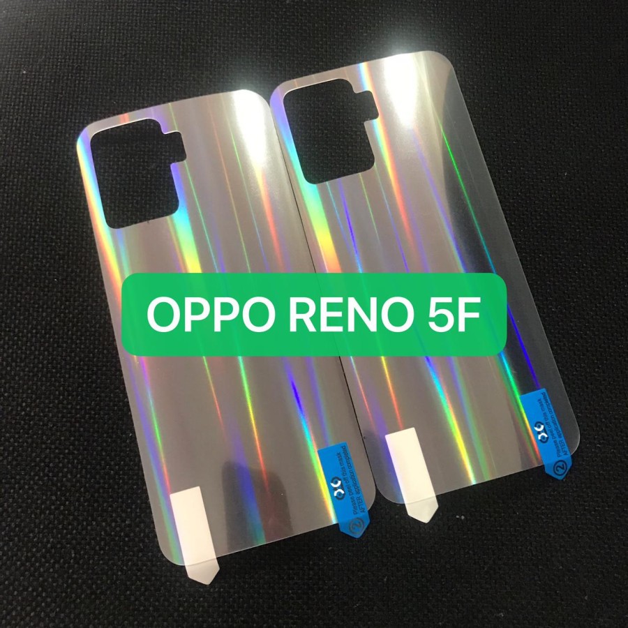 OPPO RENO 5 / RENO 5F 4G / 5G BACK SKIN AURORA GARSKIN ANTI GORES BELAKANG